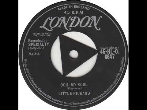 UK New Entry 1958 (110) Little Richard - Ooh' My Soul