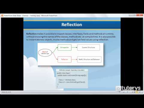 What is the concept of reflection in Java
