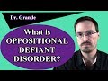 What is Oppositional Defiant Disorder?