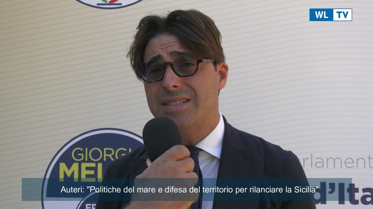 Auteri: "Politiche del mare e difesa del territorio per rilanciare la Sicilia"