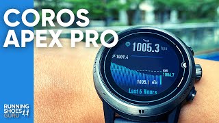 Coros Apex Pro GPS Running Watch - Garmin Contender?