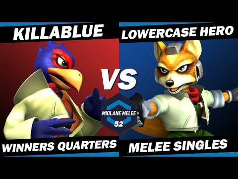 Killablue vs Lowercase hero - Winners Quarter Finals | Midlane Melee 52