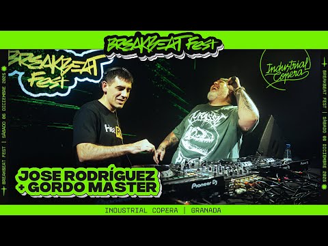 Jose Rodríguez + Gordo Master - Industrial Copera 6/12/25 Breakbeat Fest