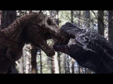 Dinosaur revolution - T-rex battle resound