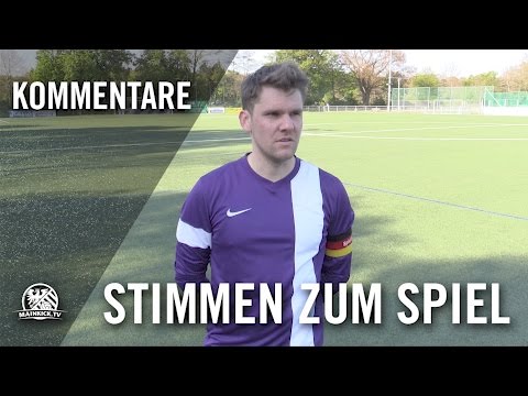 Die Stimmen zum Spiel (SFD Schwanheim – 1. FC Lorsbach II, Kreisliga B, Kreis Maintaunus)