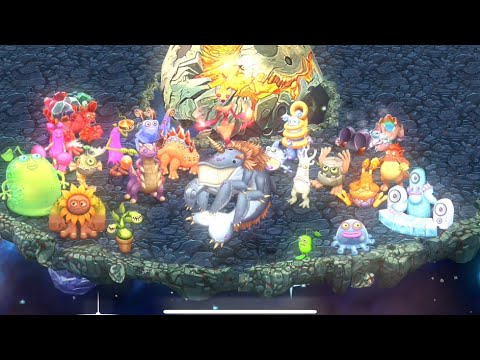 Space island full song slowed down with reverb bowhead update my singing monsters dawn of fire