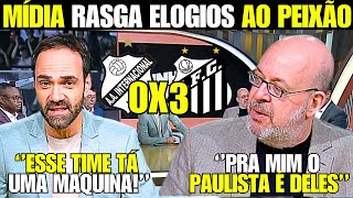 EITA! MÍDIA RASGOU ELOGIOS AO SANTOS! NEYMAR BRILHA NA PARTIDA! OLHA SÓ QUE TÃO FALANDO DO SANTOS FC