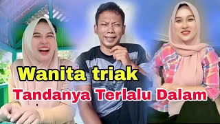 Download lagu Kalau wanita yang triak itu tandanya terlalu dalam || komedi lucu bersama mom resinda bikin ngakak mp3
