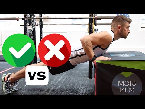 Incline Push Ups