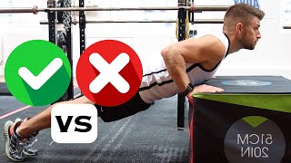 How To Do An Incline Push Up