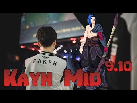 Faker - Kayn Mid - LoL Season 9 KR Ranked | League Of Legends