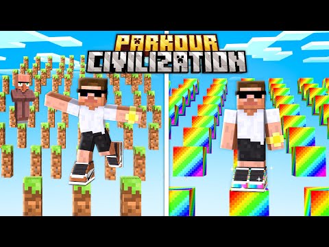 Can I Survive in PARKOUR CIVILIZATION in Minecraft??