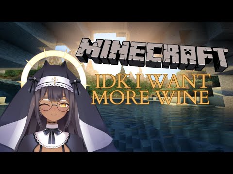 Papa Goes Crazy in Minecraft with Wine!