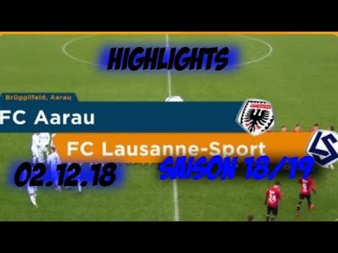 FC Aarau 2-2 FC Lausanne-Sport
