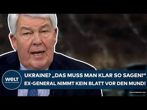 PUTINS KRIEG: Ukraine? "Das muss man klar so sagen!" Ex-General nimmt kein Blatt vor den Mund!