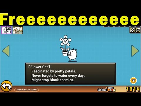 The Battle Cats | How to Get Flower Cat | meow meow meow