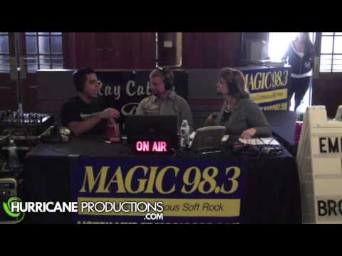 Hurricane Productions owner live 'on the air' with Magic 98.3 from Rutgers Dance Marathon