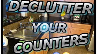 How To Declutter The Kitchen Counter