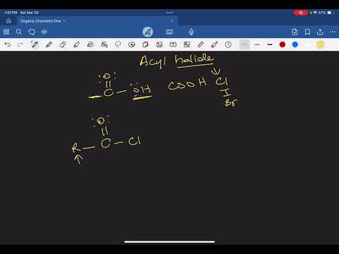 Acyl Halide Functional Group