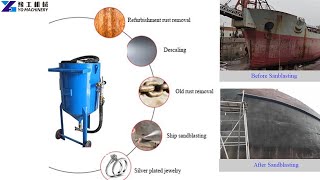 Wow! Dustless Water Sandblasting Machine For Bridge,Ship,Metal