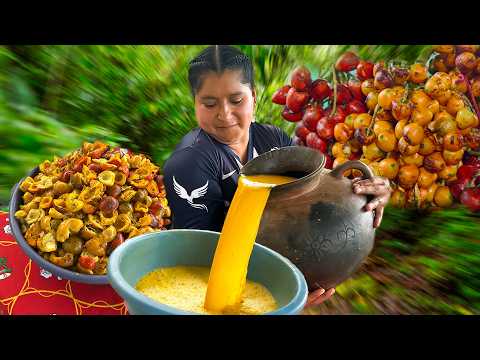 This is how the best chicha de chonta is prepared