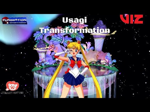 Sailor Moon Crystal VIZ Dub Act. 25 Usagi Transformation Stephanie Sheh Moon Crystal Power Makeup