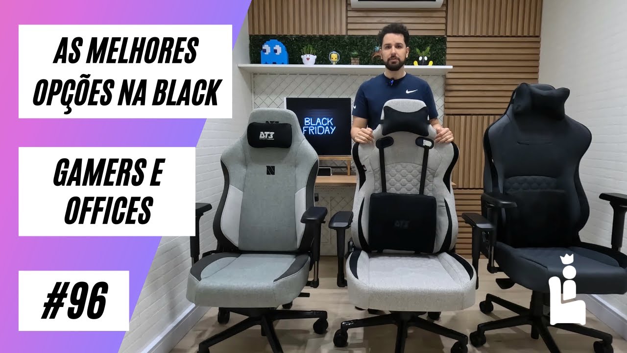 Melhores opções de cadeiras na Black November / Black Friday