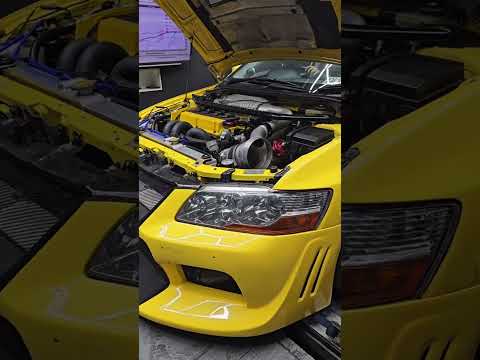 Guess the HP on this Turbo & Supercharged Mitsubishi Lancer Evo! 🤯