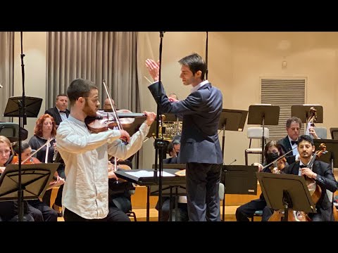 Temur Kvitelashvili, Jr. with Alon Frank - Prokofiev: Violin Concerto No.1 - Jerusalem Symphony
