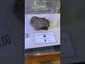 A real Meteorite cost this much money with a certificate of authenticity!