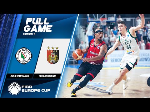 Legia Warszawa v Egis Kormend - Full Game - FIBA Europe Cup 2019-20