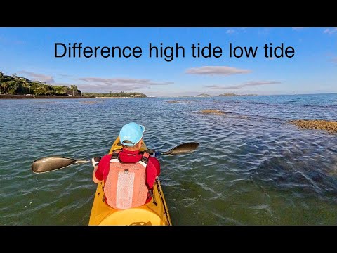 Mission Bay low tide high tide comparison