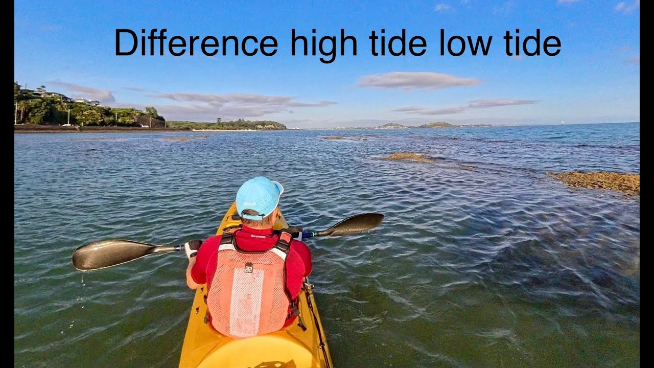 Mission Bay low tide high tide comparison