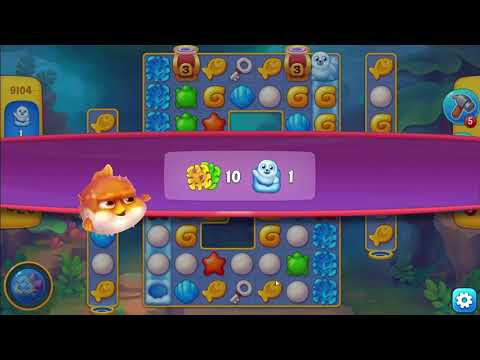 FISHDOM:  Level 9104 Hard Level  No boosters.