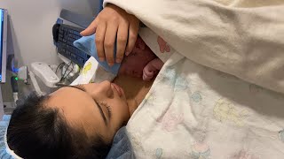 Our babies first day