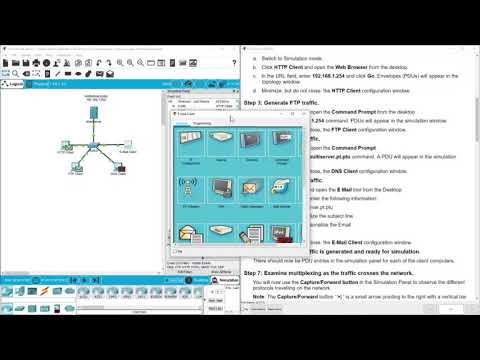 (CCNA7-1-v7)  14.8.1 Packet Tracer - TCP and UDP Communications
