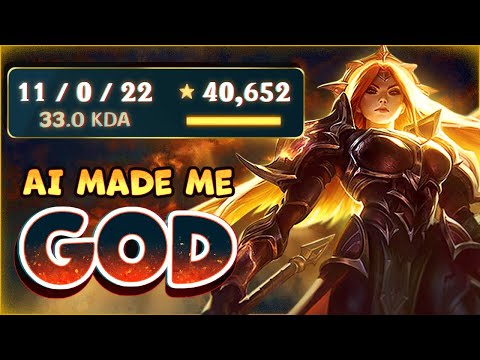 I am the TRUE IMMORTAL LEONA MID!! (AI Created the PERFECT BUILD)!
