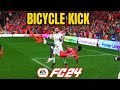 FC 24: How to Bicycle Kick in EA Sports FC 24 - Flair Shot #fc24
