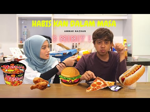 FOOD EMOJI CHALLENGE !- MARSYA DAN AIRA TAK DAPAT HABISKAN !