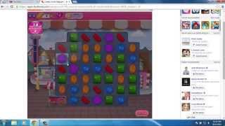 preview picture of video 'Candy Crush Saga Facebook Game Levels 1 - 10'