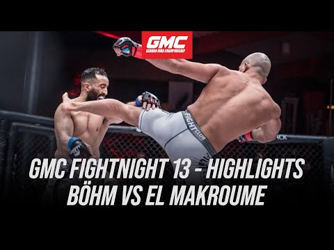 Karim Böhm vs Hicham El Makroume - Highlights | GMC Fight Night 13