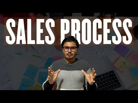 How do you create a sales process?