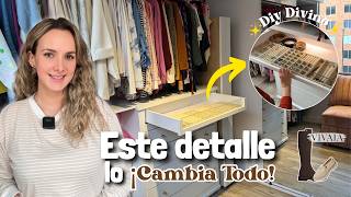 NUEVO Cambio CLOSET⭐: IDEAS Lindas & útiles que Funcionan para ordenar Joyas, maquillaje y más..