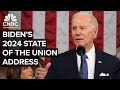 President Joe Biden delivers 2024 State of the Union address to Congress — 3/7/2024