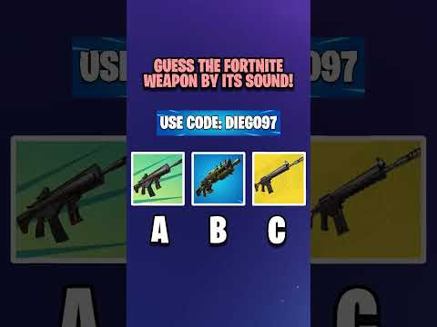 🤔GUESS THE FORTNITE WEAPON BY ITS SOUND