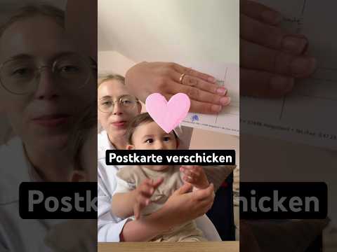 Wir schicken eine Postkarte an Jeong #livinginkorea #lebeninkorea #baby #südkorea #postkarte