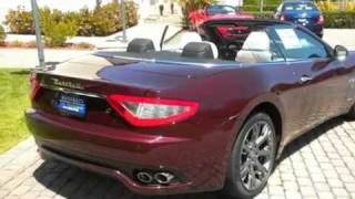 preview picture of video '2011 Maserati GranTurismo Convertible Mill Valley CA 94941'