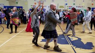 Midway staff dance