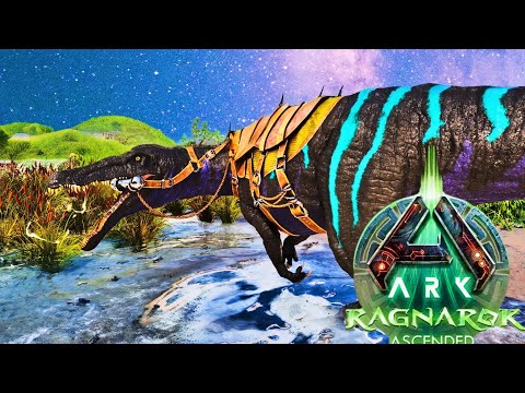 MAX LEVEL BARYONYX TAME by TOTAL SURPRISE! [ARK Survival Ascended] [ARK Ragnarok] Episode 16