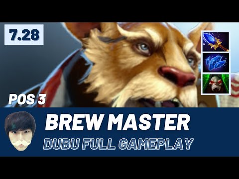 「Explore 7.28 OP Heroes」Pos 3 Brewmaster with Aghanim's Shard | DuBu Full Gameplay | Dota2